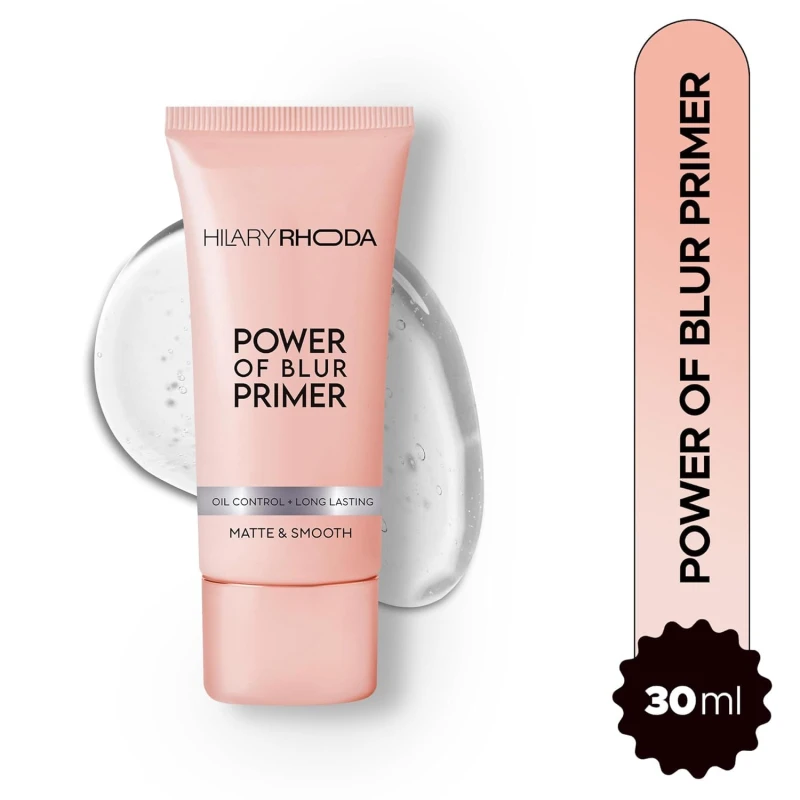 HR Power of Blur Primer for face | Primer | Makeup Primer | HR Primer | Silicone-Based & Pore Filling | Matte Finish, Oil Control, Waterproof & Vitamin Enriched | 30ml | HR P07 Primer - Thumbnail 3